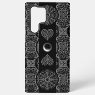 Ceramic Lace Black Samsung Galaxy Case