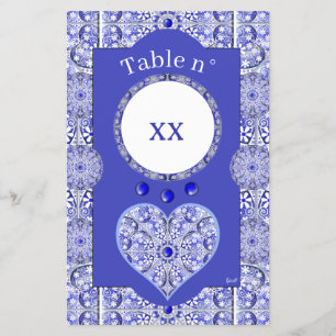 Ceramic Lace Blue of Greece