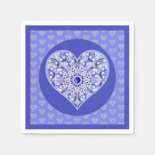 Ceramic Lace Blue of Greece Napkin