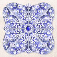Ceramic lace Blue of Greece