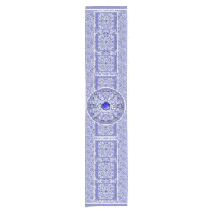Ceramic Lace Blue of Greece Short Table Runner