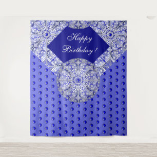 Ceramic lace Blue of Greece Tapestry