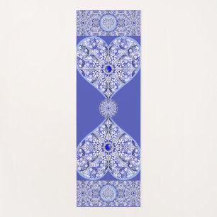 Ceramic lace Blue of Greece Yoga Mat