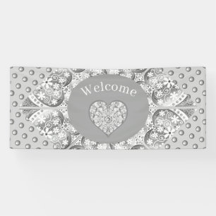 Ceramic Lace grey Banner