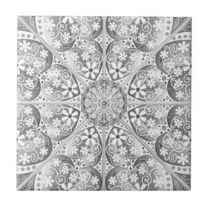 Ceramic Lace grey Tile