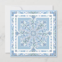 Ceramic lace Light blue