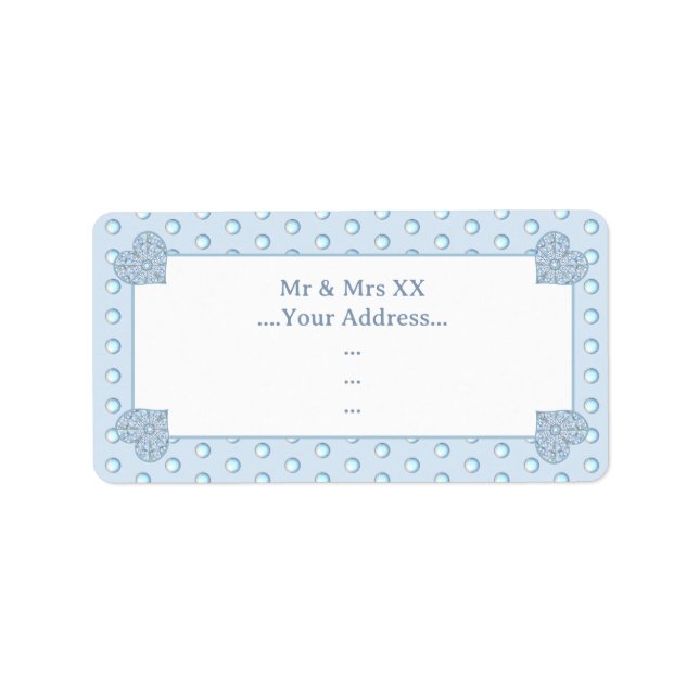 Ceramic Lace Light Blue Label (Front)