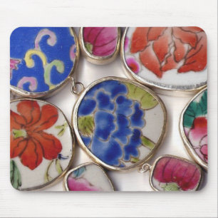 Ceramic Ming Dynasty Pottery Shards Mouse Pad