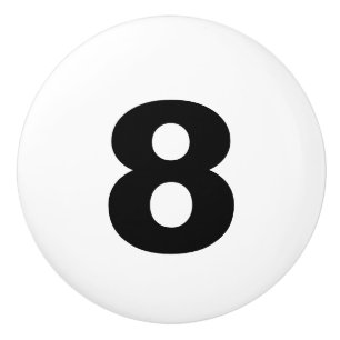 Ceramic Number Knob