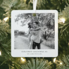 Ceramic Ornament | Our First Christmas as Mr & Mrs