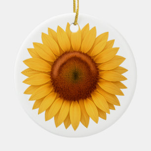 Ceramic Ornament - Sunflower