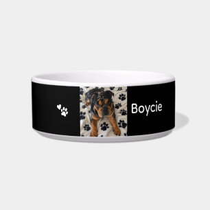 Ceramic personalised Pet Bowl