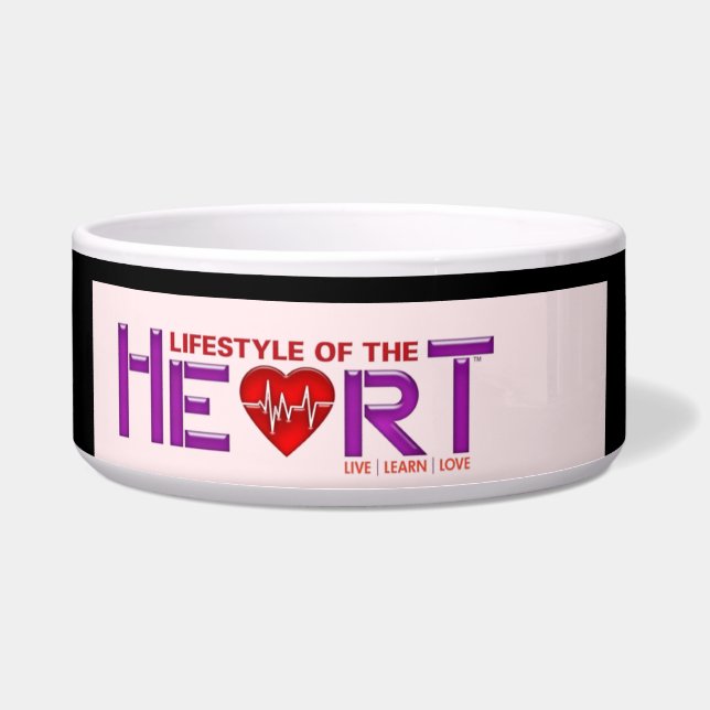 Ceramic Pet Bowl (Front)