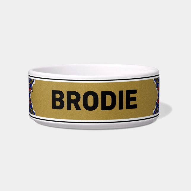 Ceramic Pet Bowl (Front)