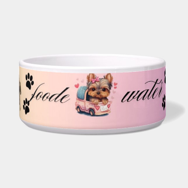 Ceramic Pet Bowl (Front)