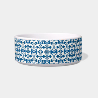 Ceramic Pet Bowl | Bohemian Blues
