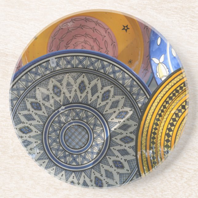 Ceramic Plates Coaster (Front)