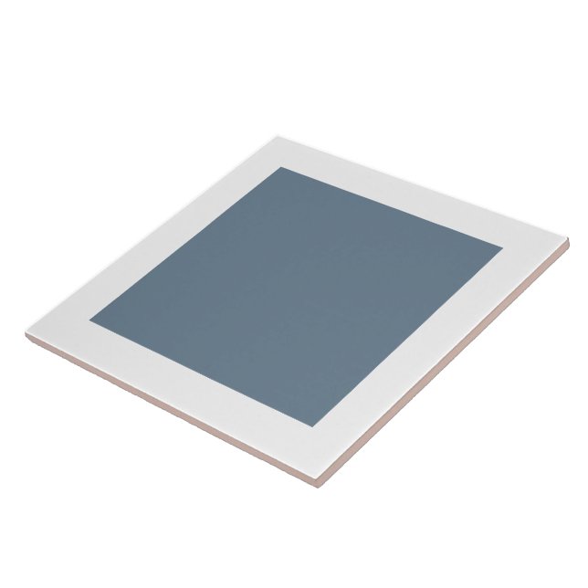 Ceramic Slate Grey Tile by Janz 6x6 (Side)