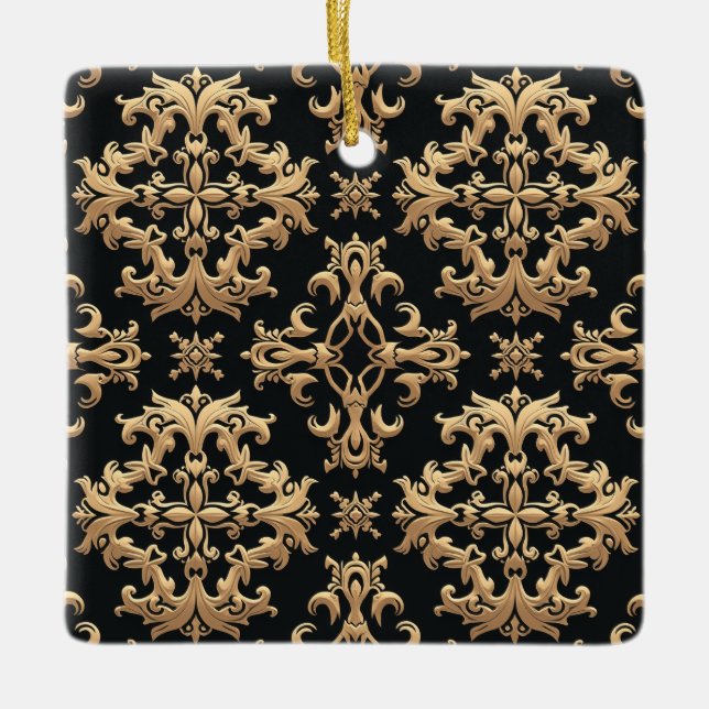 Ceramic Square Ornament (Front)