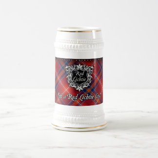 Ceramic Stein - I'm a Red Lichtie Fan! -