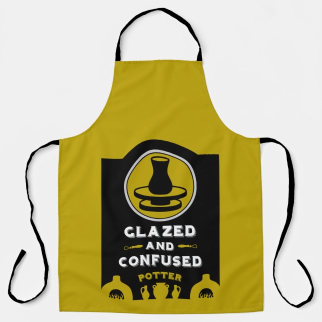 Ceramic Studio Potter Apron (Front)