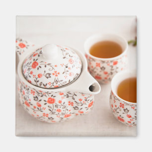 Ceramic Tea Set Magnet