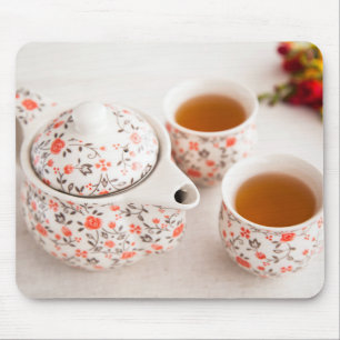 Ceramic Tea Set Mouse Pad