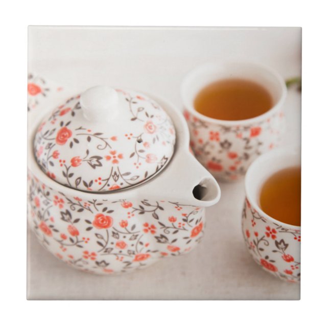 Ceramic Tea Set Tile (Front)