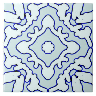 Ceramic Tile, An elegant teal classic design  Ce C Tile