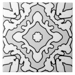 Ceramic Tile, An elegant white classic design   Tile