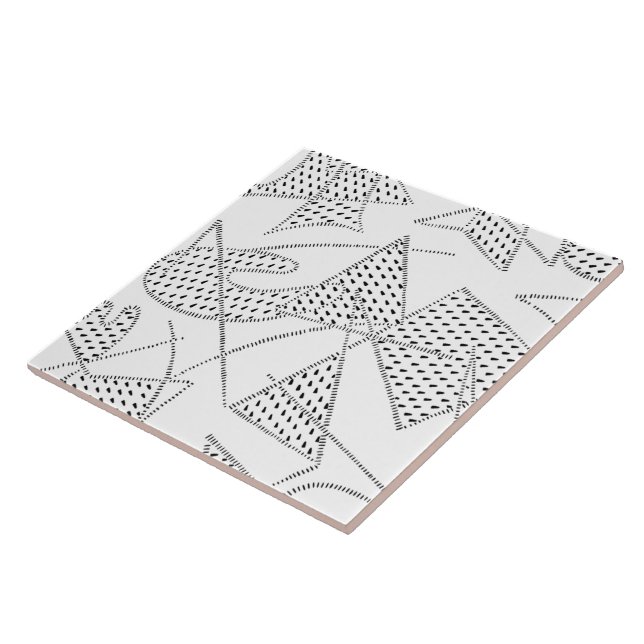 Ceramic Tile ATOMIC BOOMERANG 1950s 200 COLORS (Side)