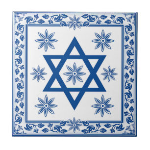 Ceramic Tile, Azulejo in Portuguese and Jewish Tile