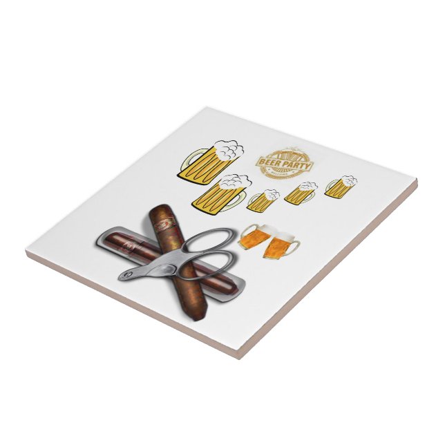 Ceramic Tile Beer (Side)