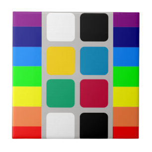 Ceramic Tile Colorful Colors