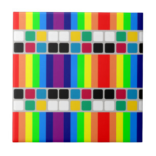 Ceramic Tile Colourful Colours