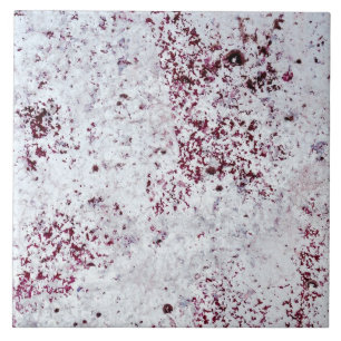 Ceramic Tile -  Damaged Paint Affect Red Wine