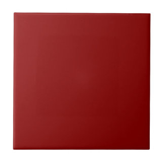 CERAMIC TILE - DARK RED