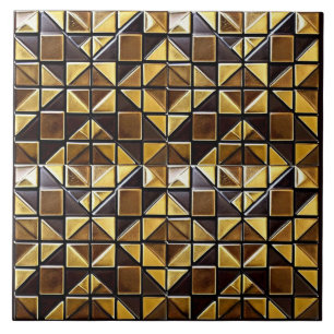 Ceramic tile - Glue. Afro Tiles -15.2x15.2