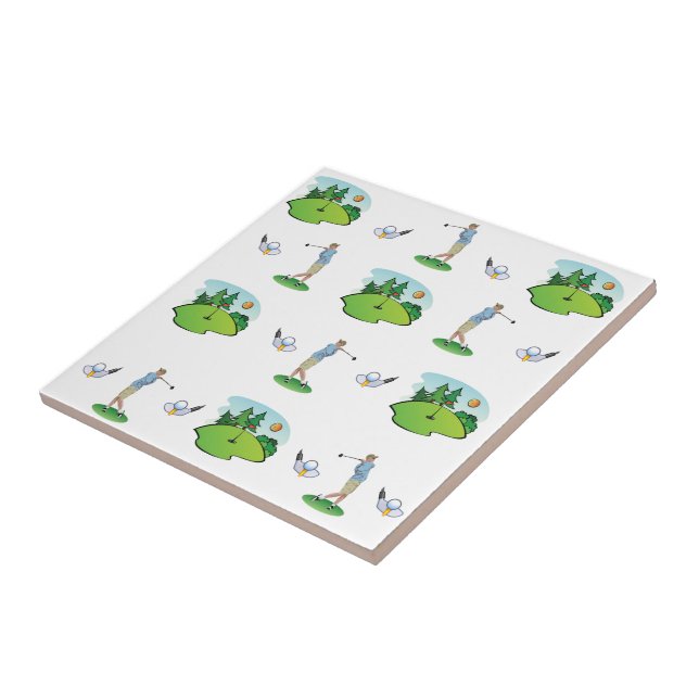 Ceramic Tile Golf (Side)