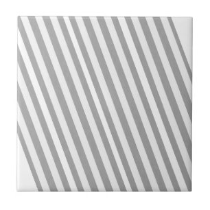 Ceramic Tile Grey Stripe