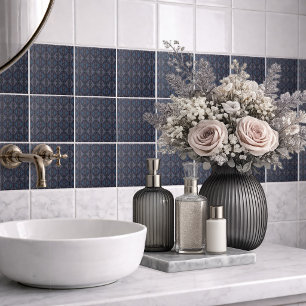 Ceramic Tile, “Inky Imprints” Tile