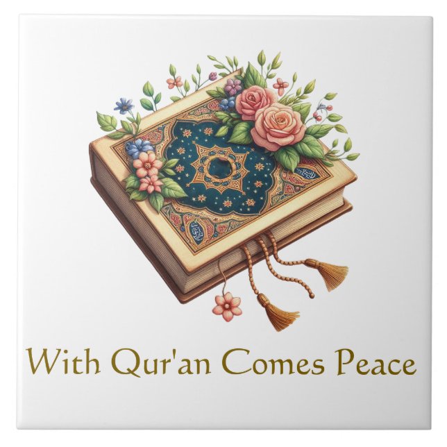 Ceramic Tile-Islamic Decorative Ceramic Tile (Front)