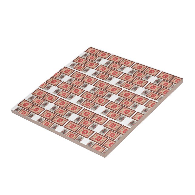 Ceramic Tile Japanese Armour (Side)