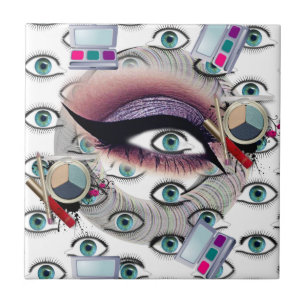 Ceramic Tile Makeup Eye Shadow