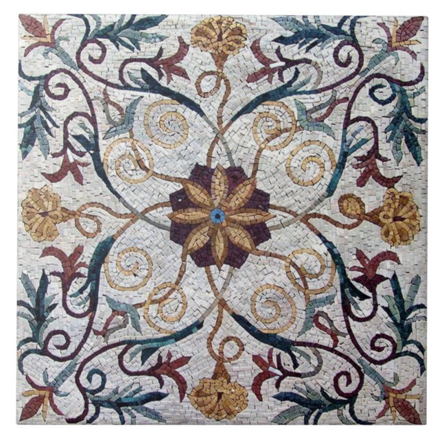 Ceramic Tile - Mediterranean Wall Decor (Front)