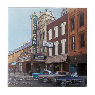 Ceramic Tile - Michigan Theatre Jackson Michigan