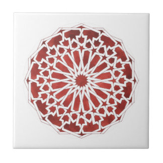 Ceramic tile Moroccan mosaic red