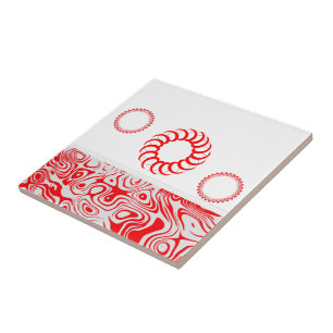 Ceramic Tile Red