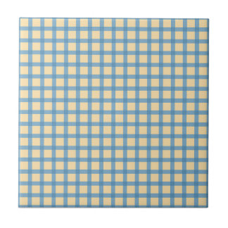 Ceramic Tile, Small- WINDOWPANE-BLUE Tile