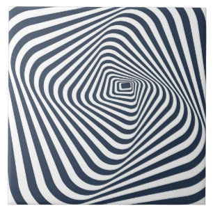 Ceramic Tile - Through The Tunnel Modern Abstract 